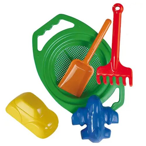 Mađarski proizvođač Veliki set sa sitom za pijesak - D-Toys Cijene