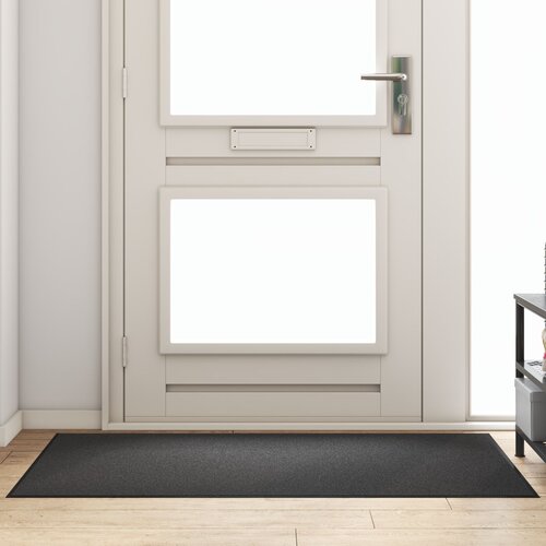 vidaXL Predpražnik Antracitna, Črna Polipropilen 150 x 90 x 0.9 cm Cene