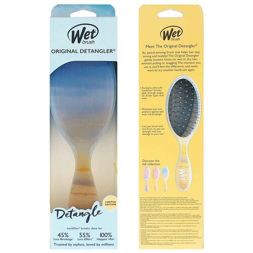 Wet Brush Original Detangler Desert Afterglow Plava Slike