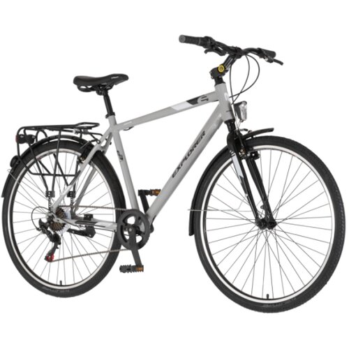 Explorer Bicikl tour axys 28" alu 21" v-brake 6 brzina 167-192cm (l/xl) sivi Cene