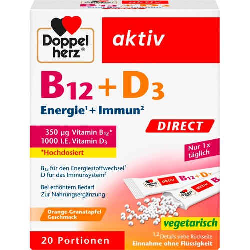 Doppelherz aktiv B12 + D3 Direct - 20 Komadi Slike