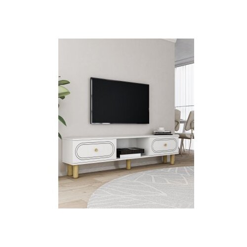 Hanah home tv polica polen bohem - white Cene