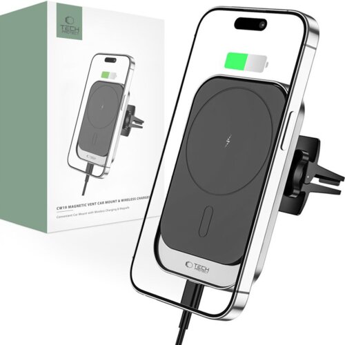 TECH-PROTECT MAGNETNI ZA MAGSAFE VENT CAR MOUNT POLNILEC 15W ZA IPHONE, (22007661) Cene