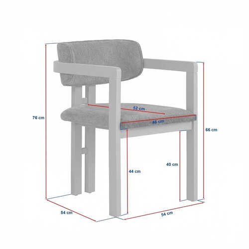 Kalune Design Rjav jedilni stol z nasloni za roke Toscana &amp;ndash; Slike