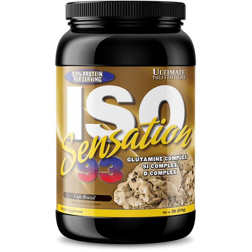 Ultimate Nutrition iso sensation 93 - najčistiji protein za maksimalne rezultate - brazilska kafa 0.91kg Cene