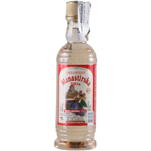 Simex Rakija Manastirska šljiva 0,1l Cene