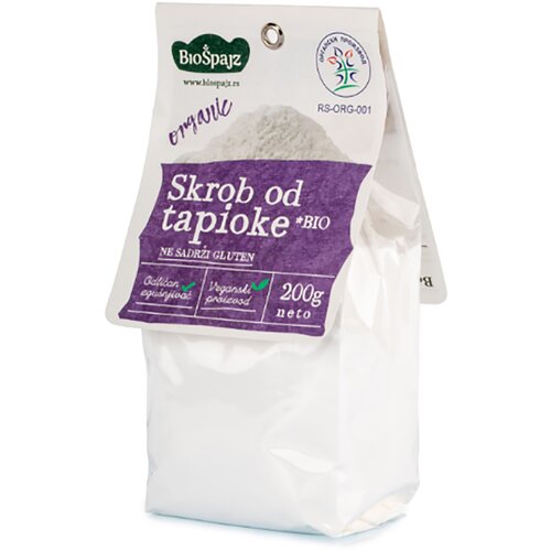 Biospajz Brašno (skrob) organski od tapioke, biošpajz, 200g Cene