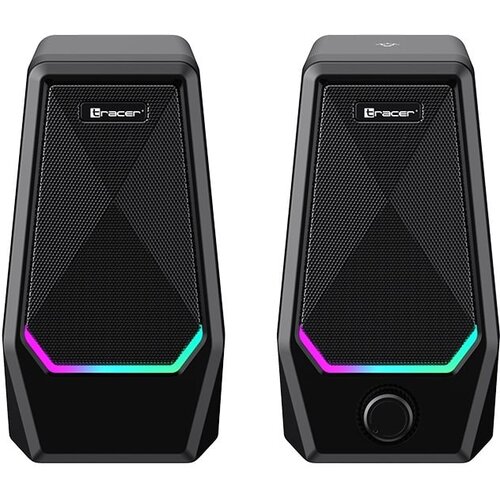 Tracer Zvucnici 2.0 6W RGB USB power AUX Loop 2 Cene