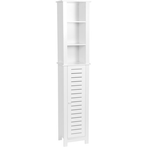 Tendance kupaonski ormarić visoki Santorin 173 cm MDF, bijeli Cene