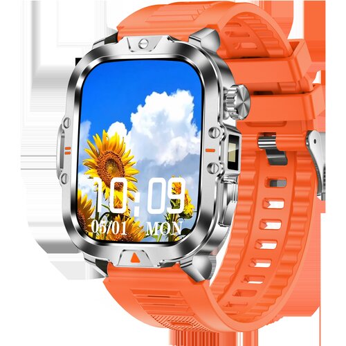 INF Pametna ura s 3D dinamično številčnico in sledenjem telesne pripravljenosti Orange, (21644850) Cene