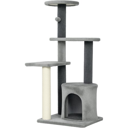HOMESTAR Mačje drevo 45x40x103 cm sivo, (5000228364) Slike