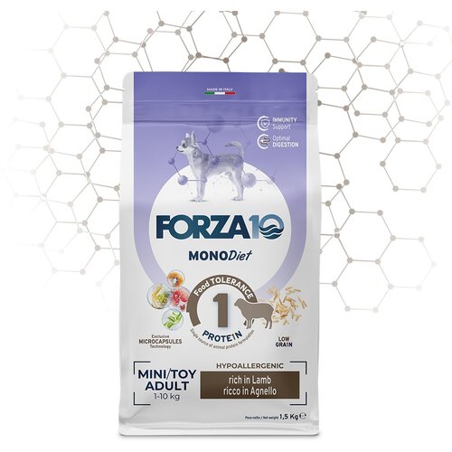 Forza 10 FORZA10 MonoDiet Mini/Toy Adult Lamb 1.5kg Cene