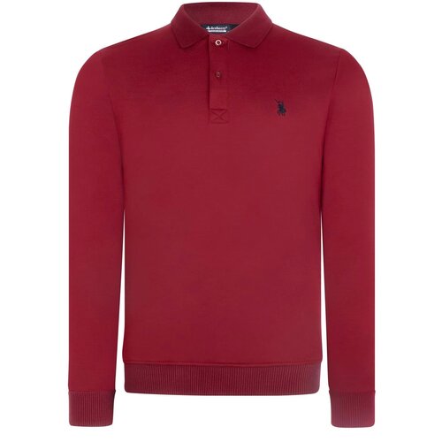 Dewberry V4007 MEN&amp;#039;S SWEATSHIRT-BURGUNDY Slike