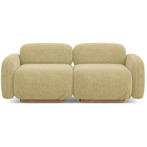 Makamii Žuta sofa 190 cm Ailani – Cijene