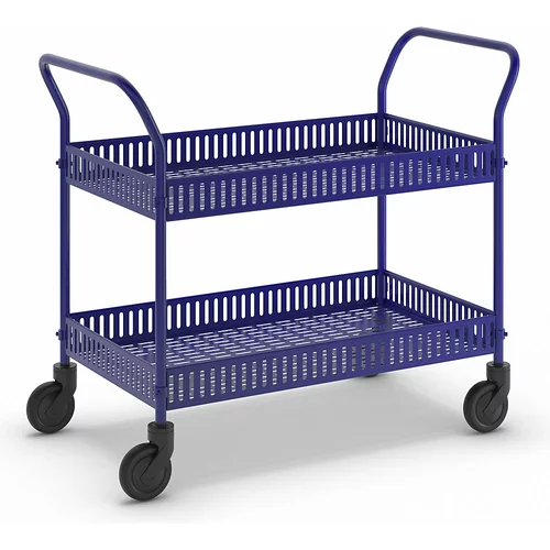 Kongamek Prodajni voziček, DxŠxV 1130 x 550 x 940 mm, modre barve
