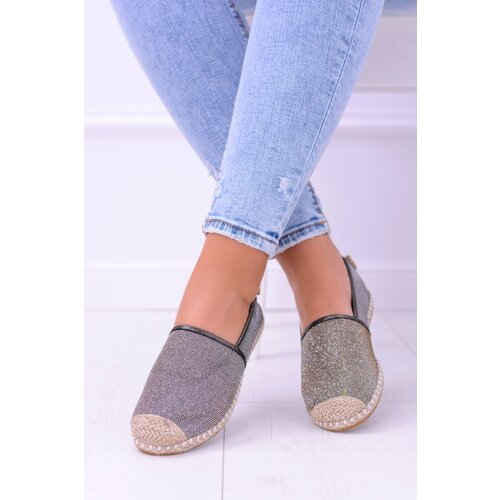 Kesi Glittering espadrilles Lu Boo Khaki Slike