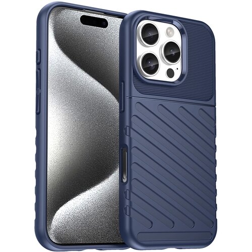 HURTEL OVITEK THUNDER SILIKON ZA IPHONE 16 PRO MODER OVITEK, (21899072) Cene