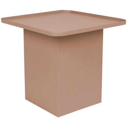 White Label Kovinska stranska mizica 44x44 cm Sverre – Cene