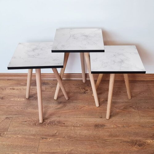 Hanah home set stolića za kafu 3Shp341, 3 dijela, &scaron;areni Cijene