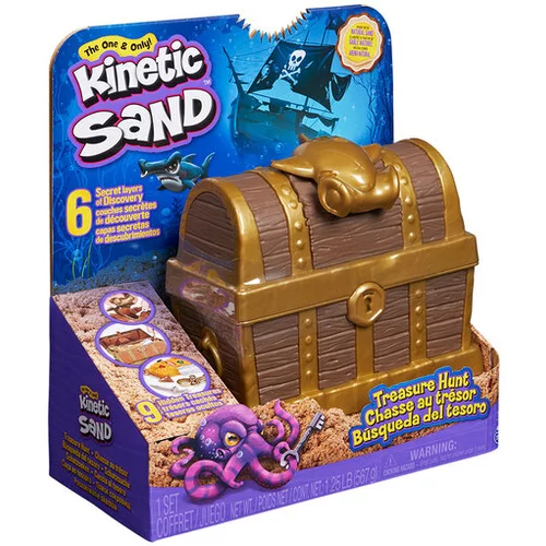 Spin Master kinetični pesek zaklad set