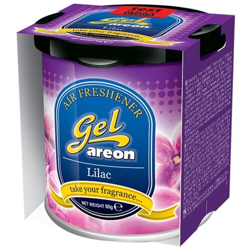 Areon OSVEŽILEC ZA AVTO GEL LILAC Slike