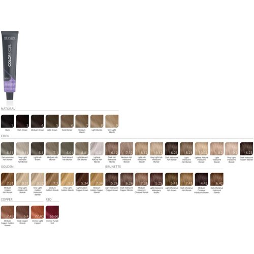 Revlon Professional Color Excel demi-permanentna barva za lase brez amoniaka 7.12 70 ml Slike
