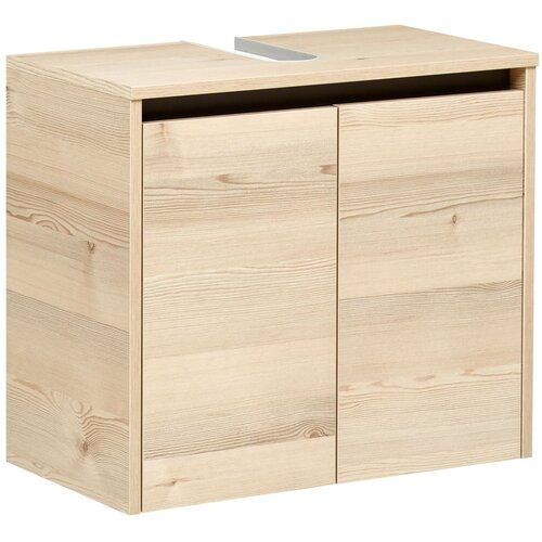 Pelipal Stenska omarica za pod umivalnik v borovem dekorju v naravni barvi 53x60 cm Quickset 393 – Cene