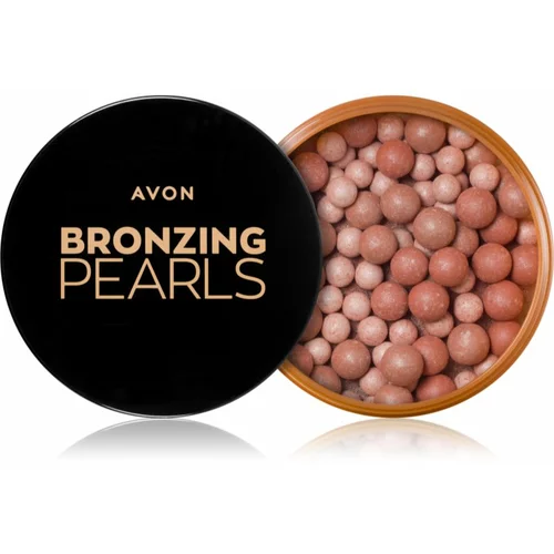 Avon Pearls brončane perle za lice nijansa Cool 28 g