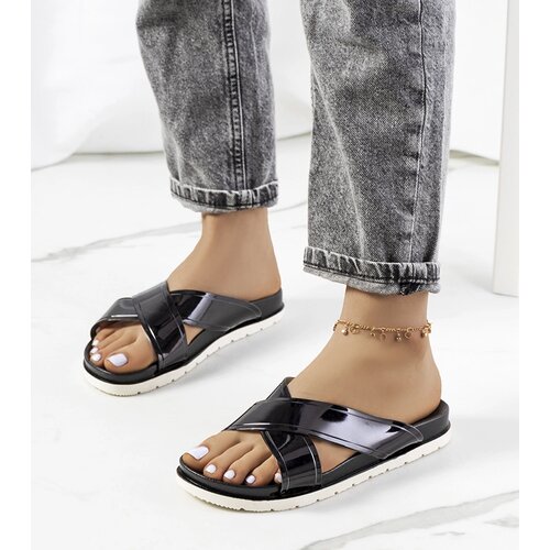 Gemre Black women's slides Nicolay Cijene