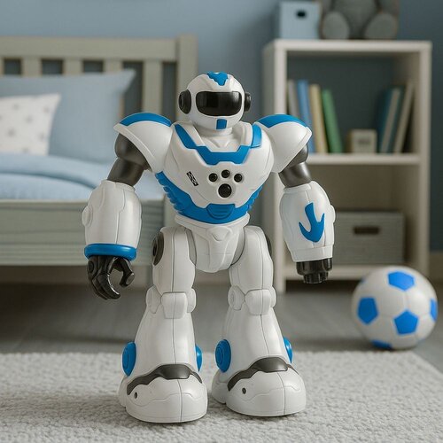  Interaktivni robot na daljinsko upravljanje RC 16 funkcija svjetla zvukovi plavo Slike