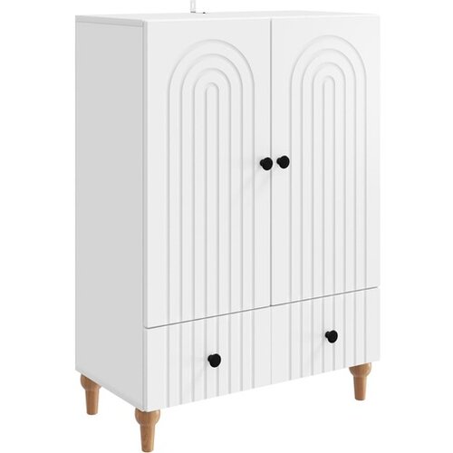 vidaXL Kreveta Bijela 66 x 34 5 x 95 cm Konstruirano drvo - Bijela Cijene