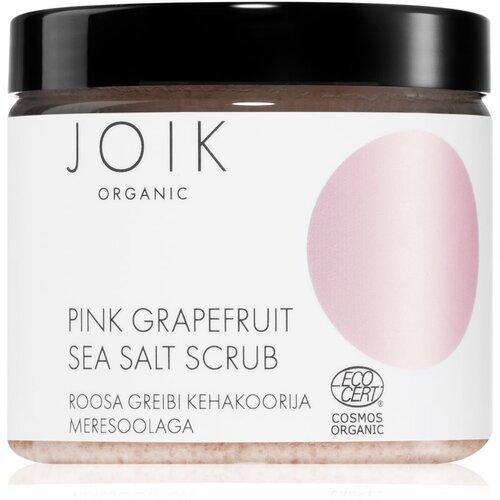JOIK Organic Body Scrub Pink Grapefruit piling za tijelo s morskom soli 240 g Slike