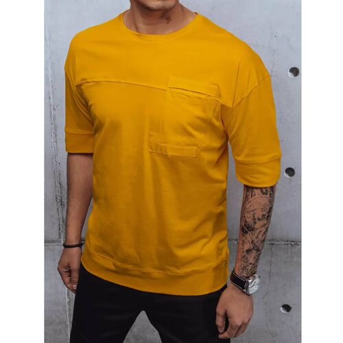 DStreet Yellow RX4633z men's T-shirt Cene