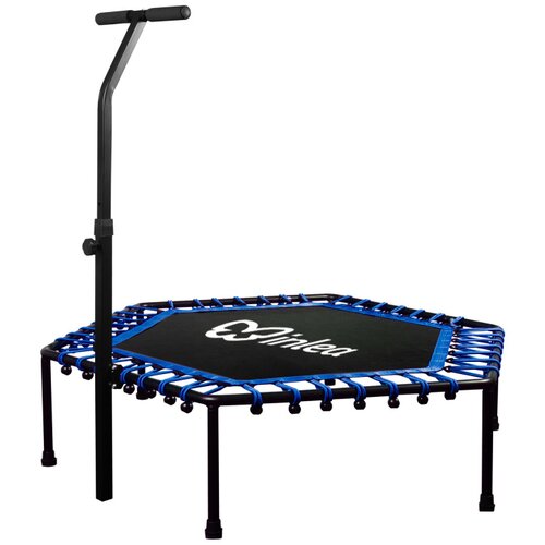  INLEA FITNESS Trampolin 130 cm s rukohvatom &amp;ndash; plava Slike