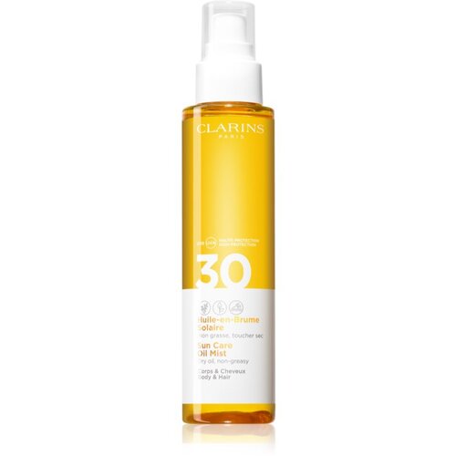 Clarins Sun Care Oil Mist suho olje za lase in telo SPF 30 150 ml Cene