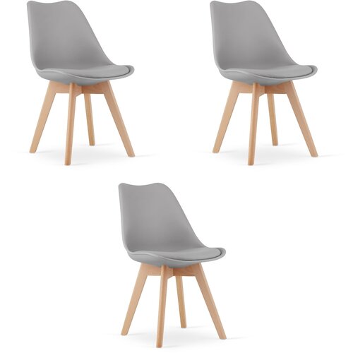 Brandless Stol MARK Siva x 3, (22030820) Slike