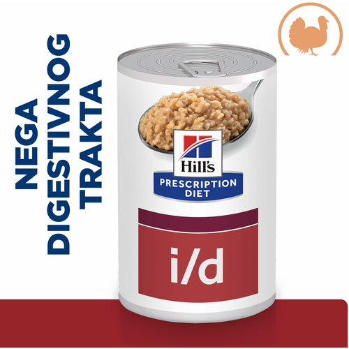 Hill’s prescription diet dog veterinarska dijeta i/d konzerva gulaš 354g Cene