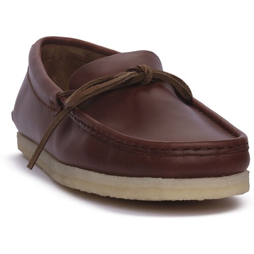 Clarks Mokasini GODNEY MOC TAN Kostanjeva Slike