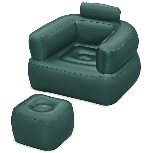 Bestway Comfi Cube fotelja na naduvavanje sa tabureom 107&times;99&times;80 cm dve boje Cene