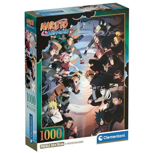 Clementoni Naruto Shippuden Puzzle 1000 komada Slike