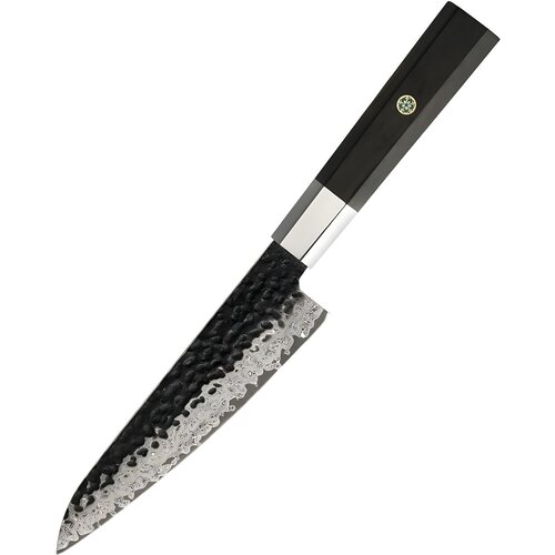  Damaskasti kuhinjski nož YU-37436 - Utility / Smeđa KP37436 Cene