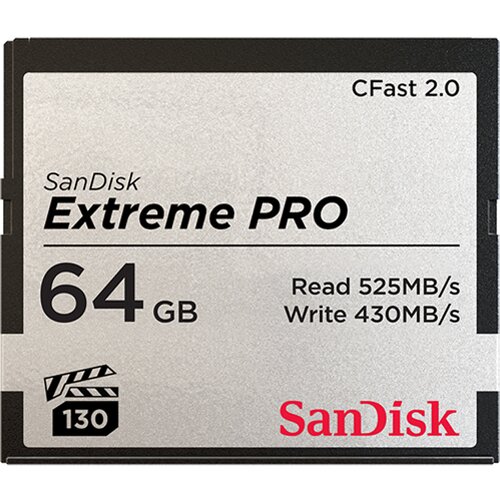 Sandisk CFast 2.0 Extreme Pro 64GB CF/Compact Flash 525 MB/s Cijene