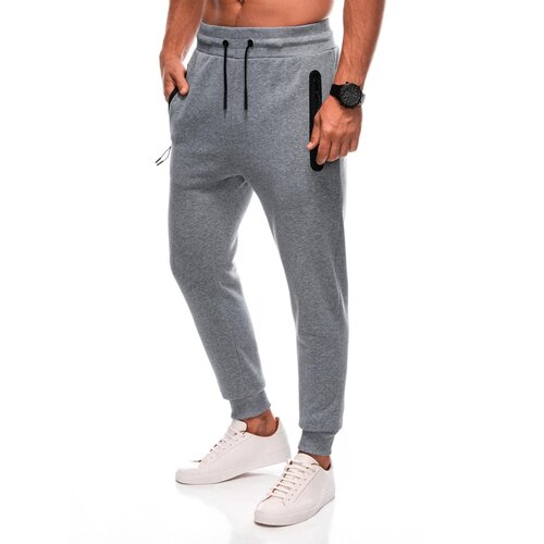 Edoti BASIC men's uniform sweatpants joggers - black Cene
