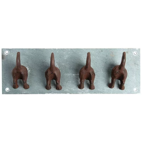 Esschert Design Moder kovinski stenski obešalnik Dogs –