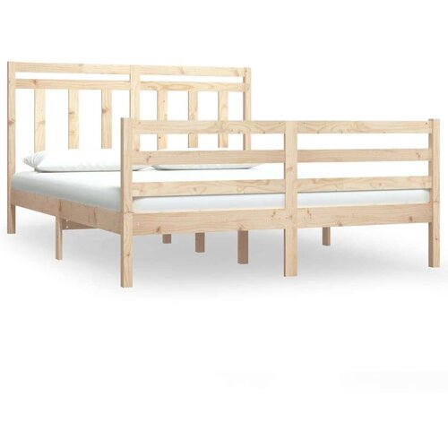  Posteljni okvir iz trdnega lesa 120x190 cm, (20647793) Slike