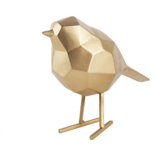 PT LIVING Dekorativni kipec v zlati barvi Bird Small Statue Slike