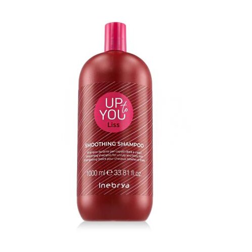 Inebrya Up To You Liss Smoothing Shampoo 1000 ml zaglađujući &scaron;ampon za neposlu&scaron;nu i frizzy kosu unisex Cijene