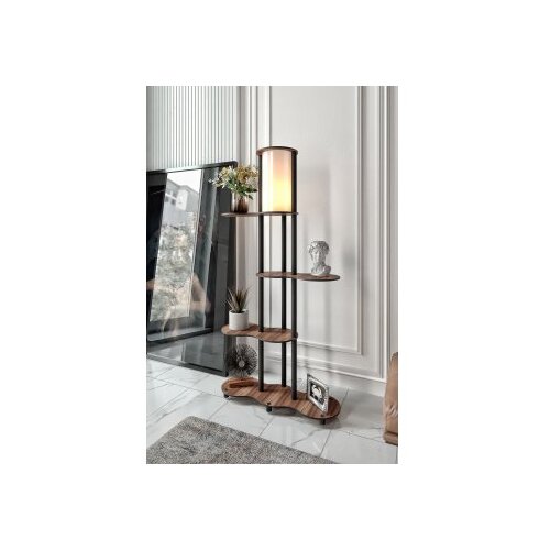 Opviq podna lampa KS-11114, 17x150 cm, IP20, crno-smeđa Slike
