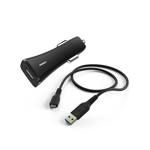 Hama Auto punjač USB Tip-C 2A + kabl USB-C, 1m 173663 auto punjač Slike
