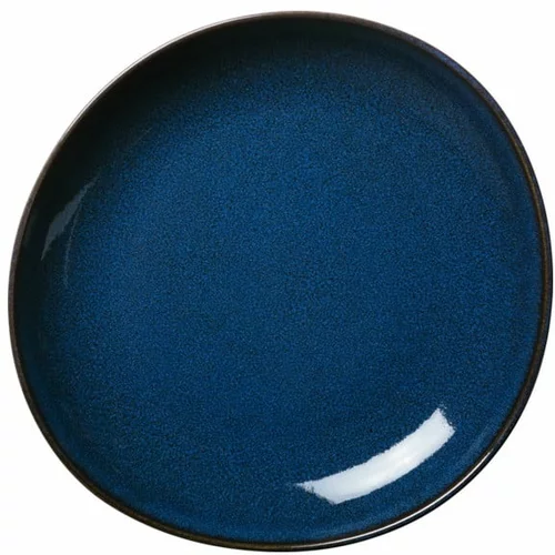 like | Villeroy & Boch Temno modra lončena skleda Villeroy & Boch Like Lave, 27 x 28 cm